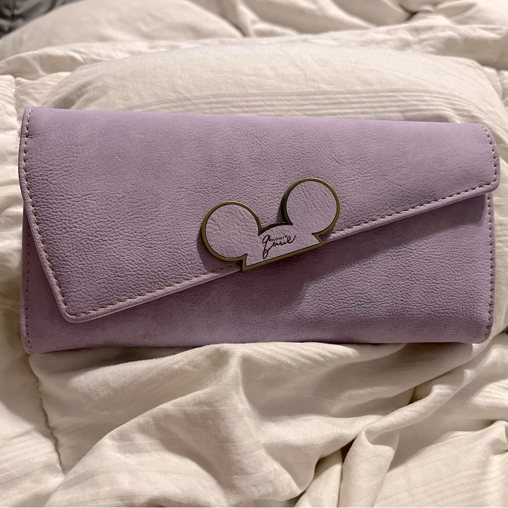 Purple “Mickey mouse” wallet! New never used.